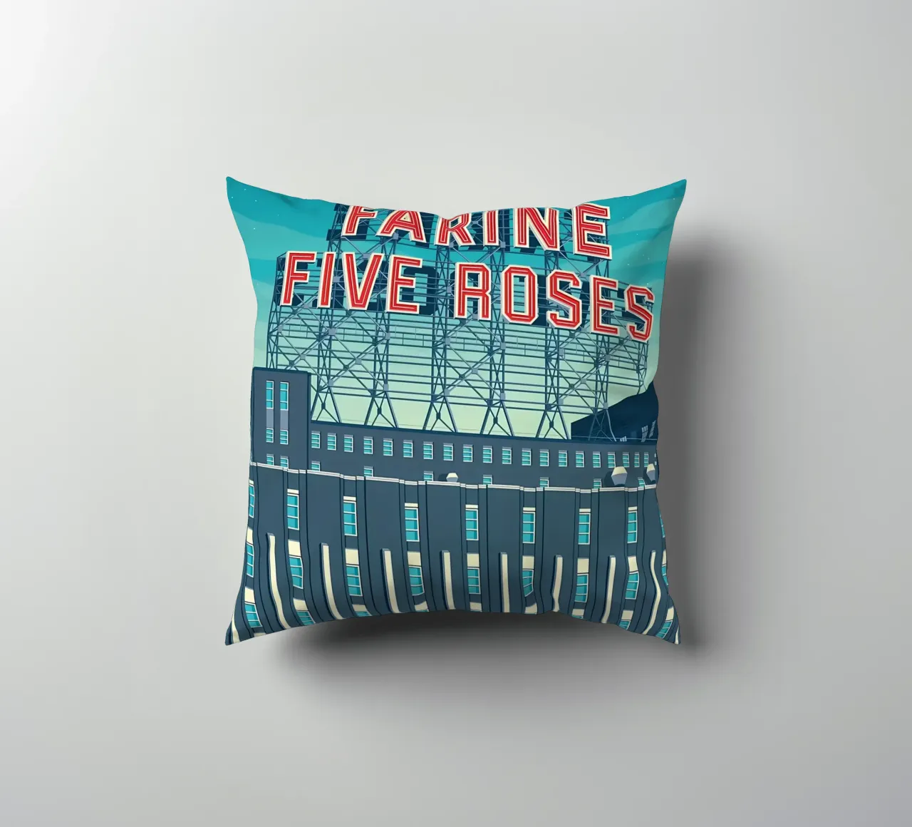 Montreal Farine Five Roses cuscino da diedrich