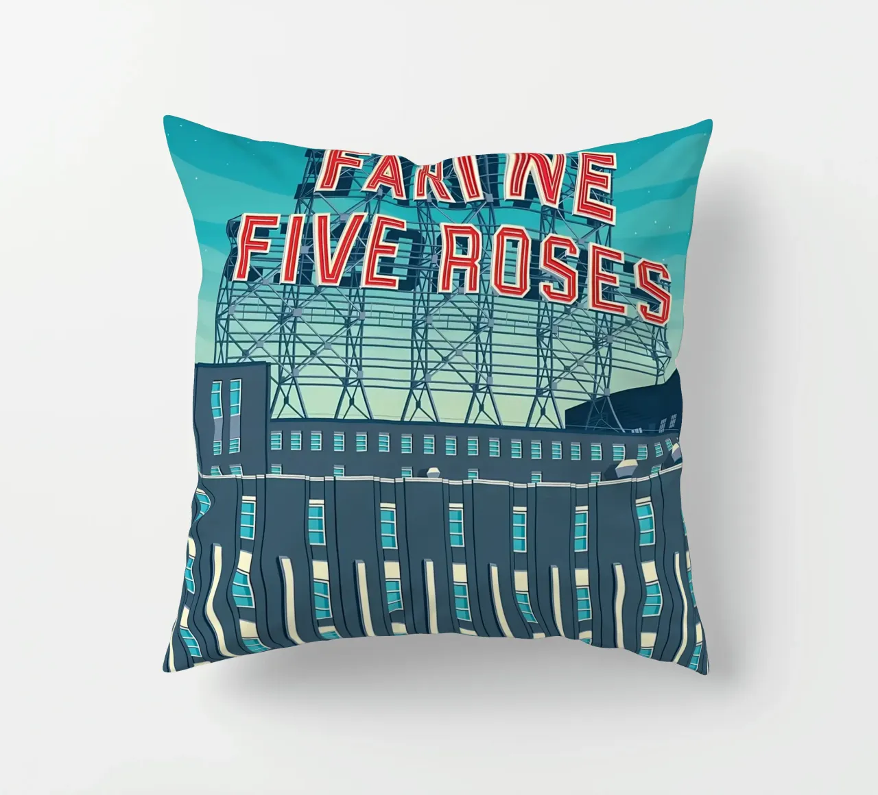 Montreal Farine Five Roses cuscino da diedrich