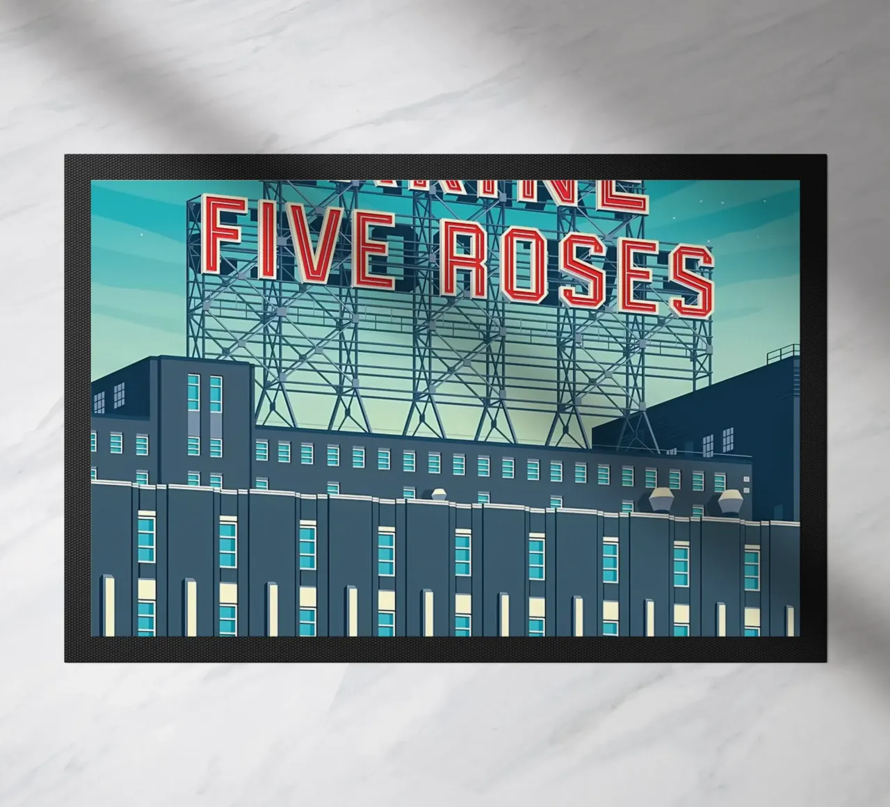 Montreal Farine Five Roses zerbino da diedrich