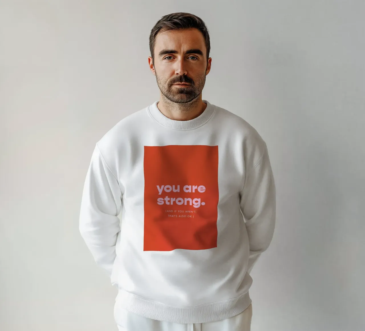 Strength sweatshirt by vonkopfbisfuss x JUNIQE