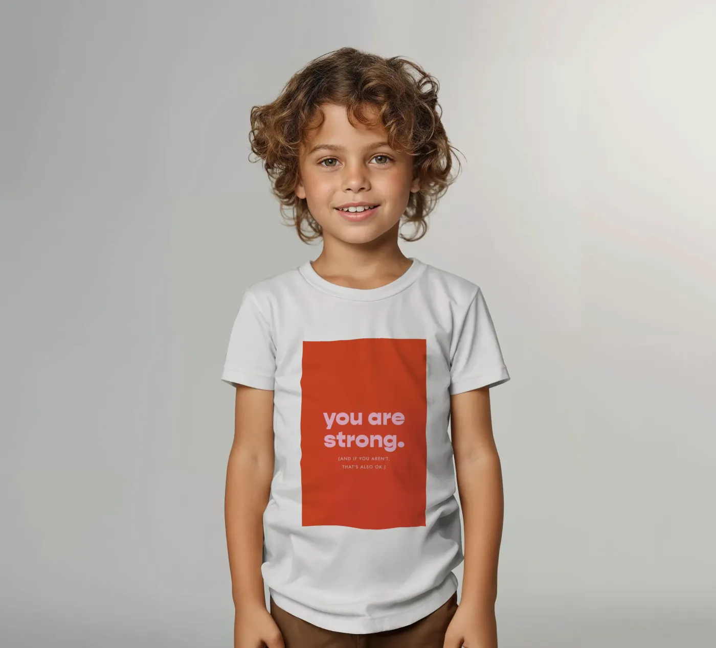 Strength t-shirt bambini da vonkopfbisfuss x JUNIQE