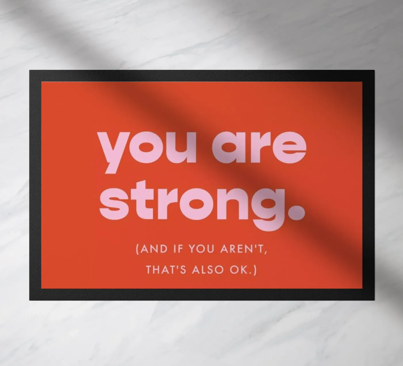 Strength paillasson de vonkopfbisfuss x JUNIQE