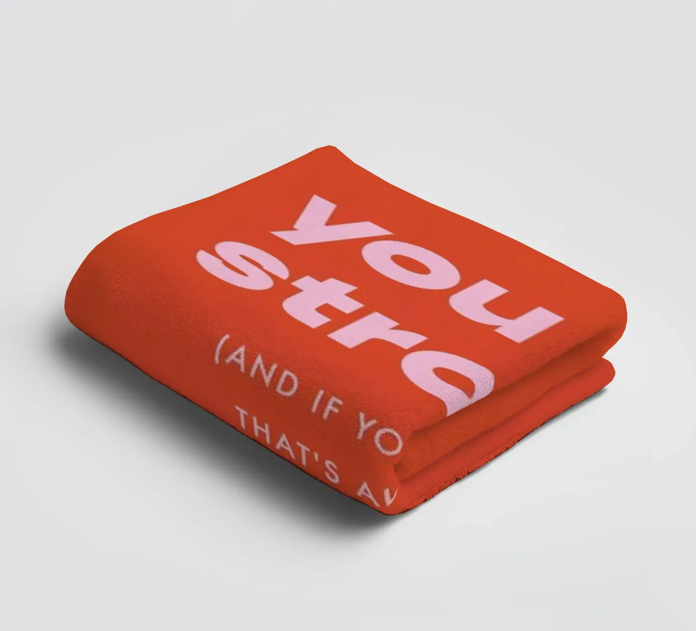Strength badhanddoek van vonkopfbisfuss x JUNIQE
