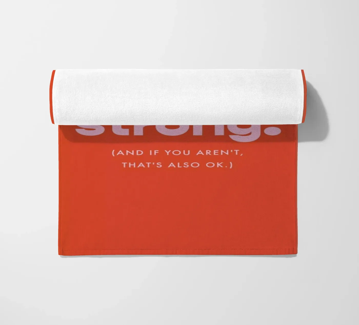 Strength serviette de plage de vonkopfbisfuss x JUNIQE