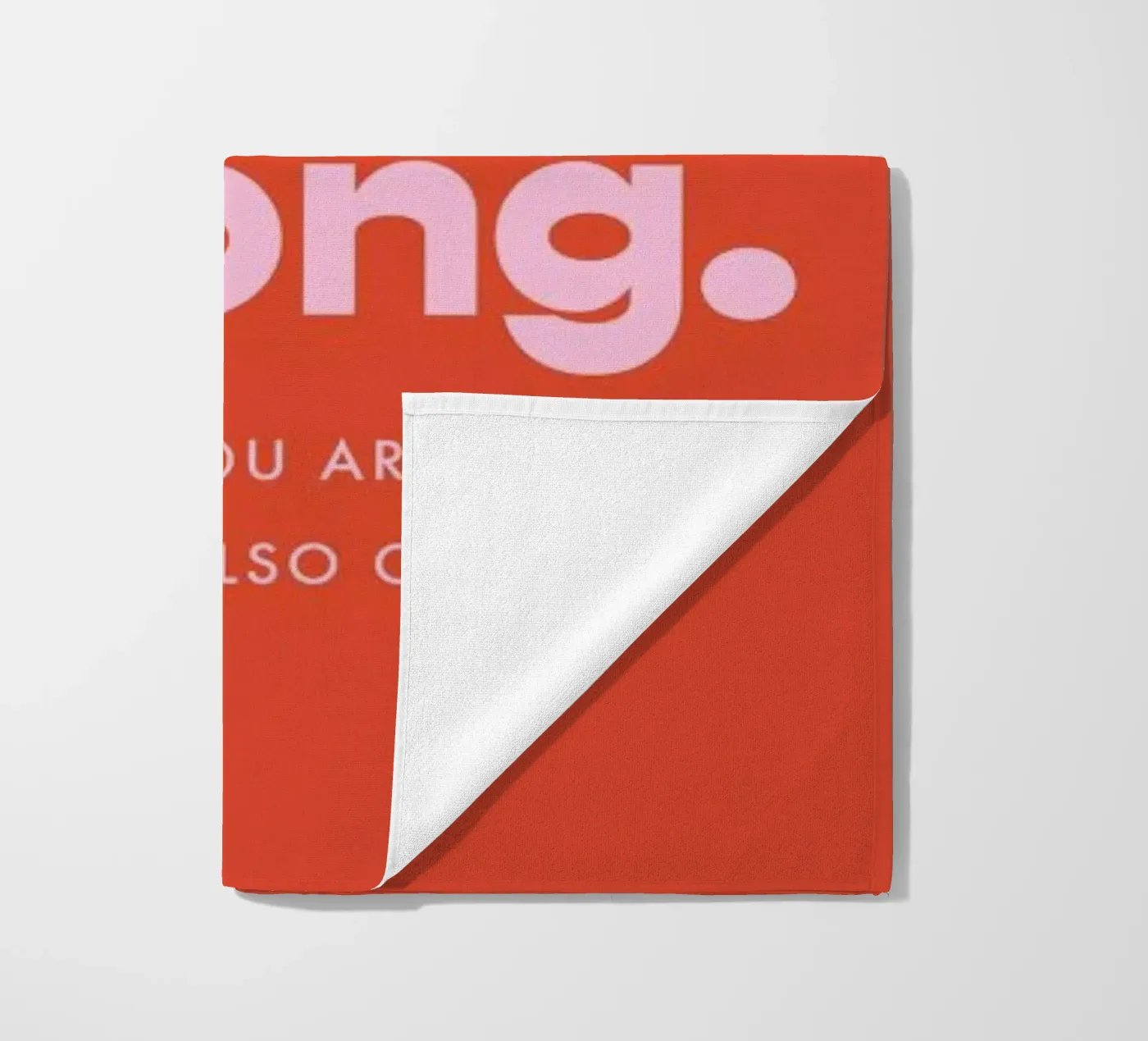 Strength serviette de plage de vonkopfbisfuss x JUNIQE