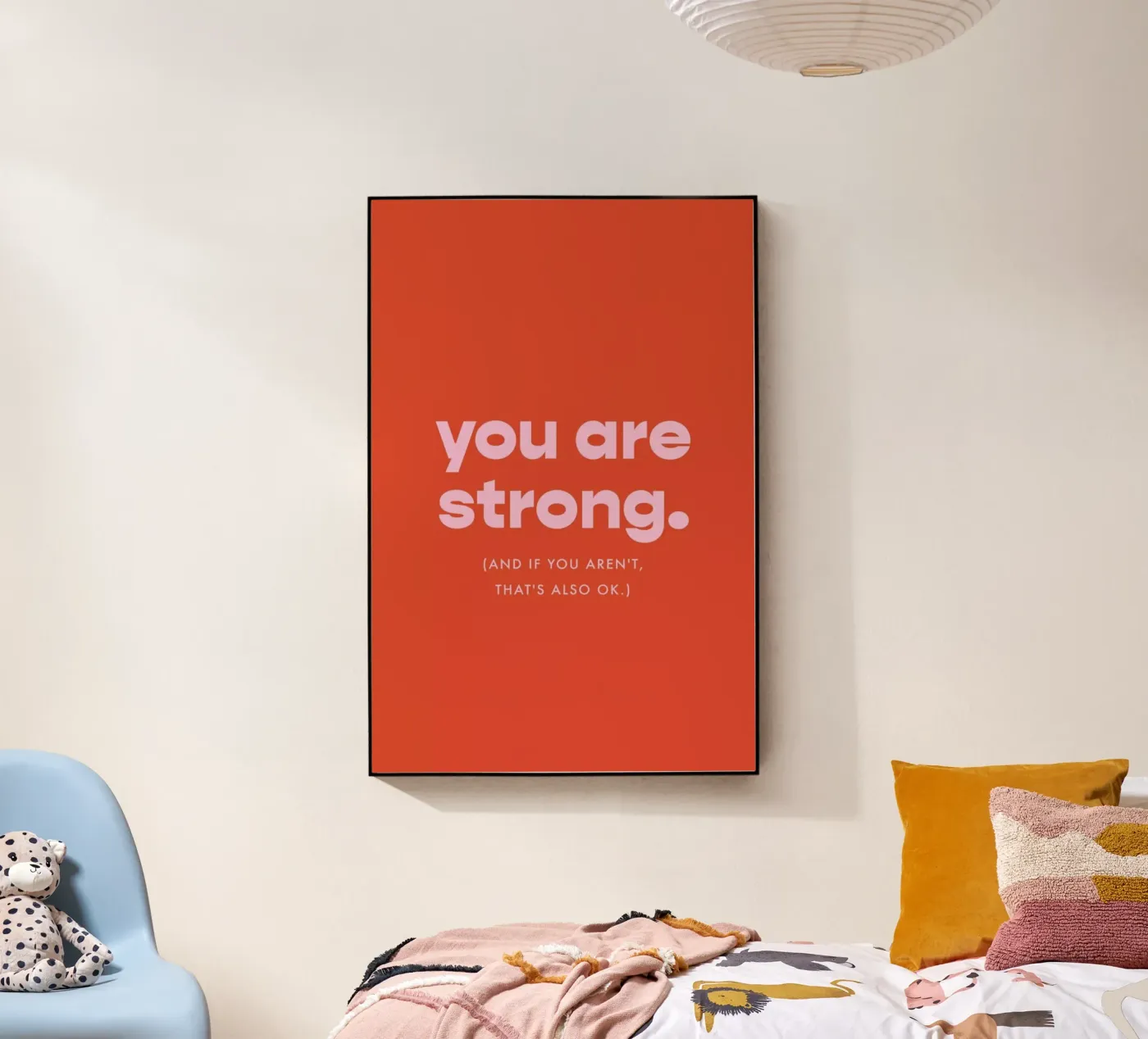 Strength acrylic glass by vonkopfbisfuss x JUNIQE