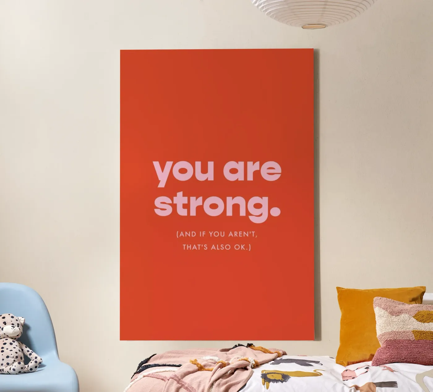 Strength canvas van vonkopfbisfuss x JUNIQE