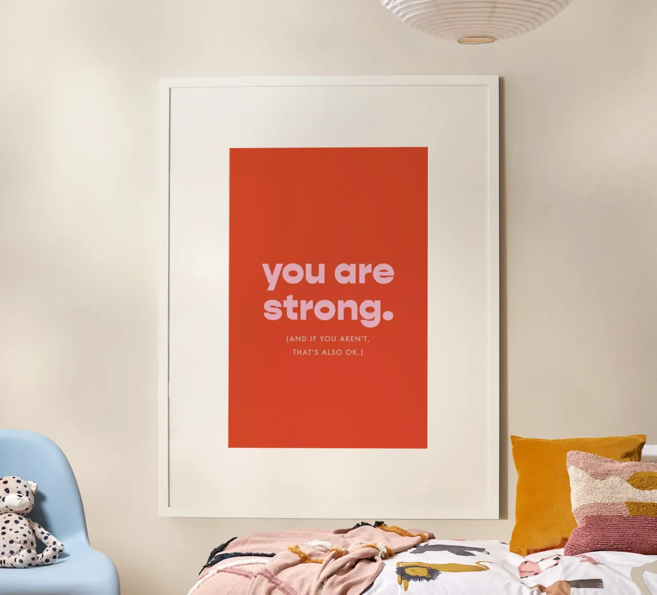 Strength poster van vonkopfbisfuss x JUNIQE