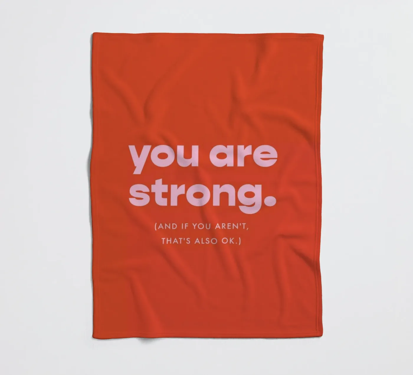 Strength fleecedeken van vonkopfbisfuss x JUNIQE