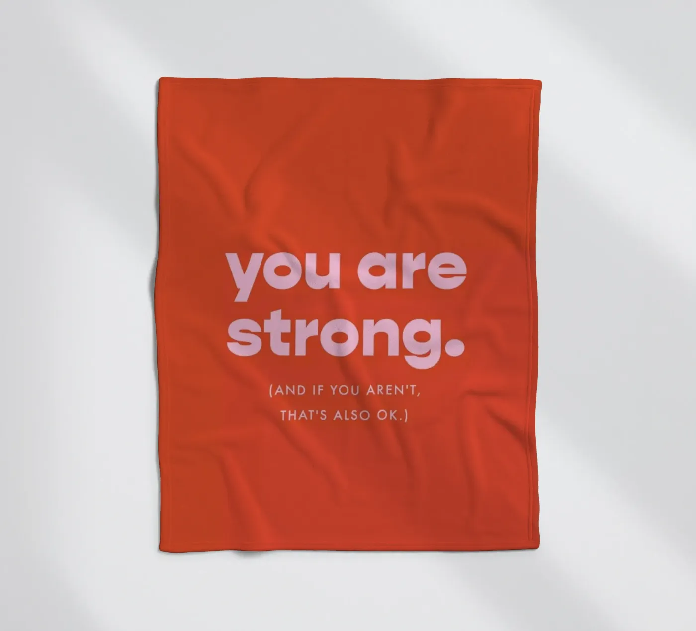 Strength fleecedeken van vonkopfbisfuss x JUNIQE