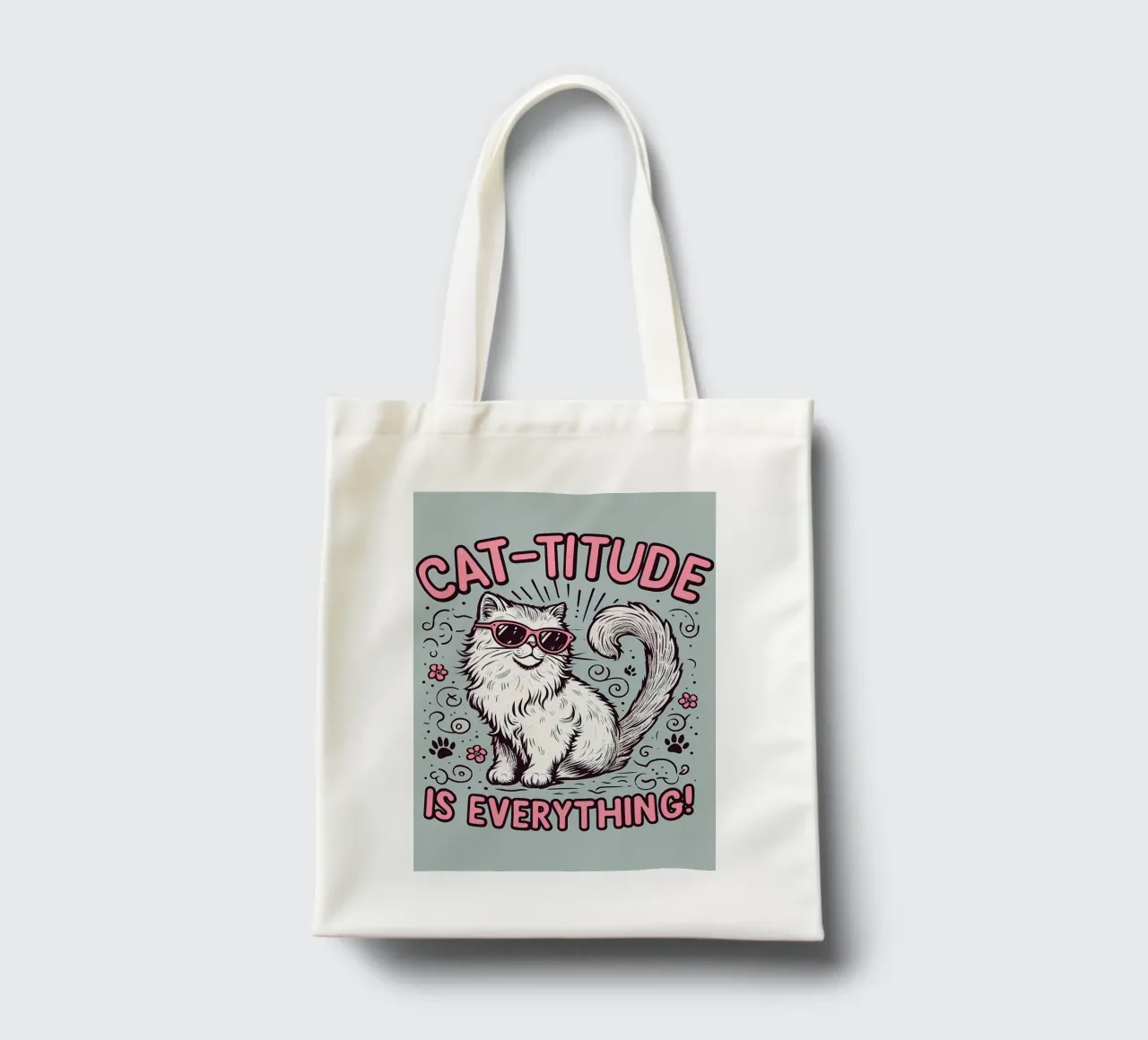 Cattitude v2 borsa in juta da diedrich
