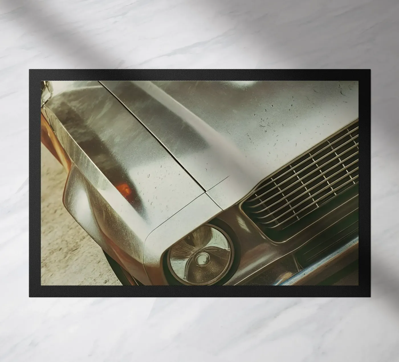Oldtimer Details Fußmatte von CAR EDITION
