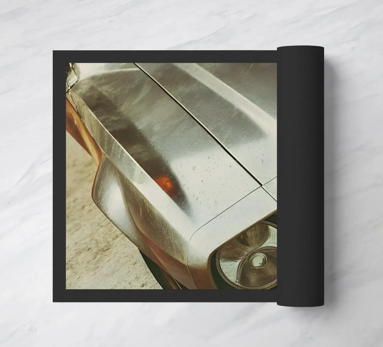 Oldtimer Details Fußmatte von CAR EDITION