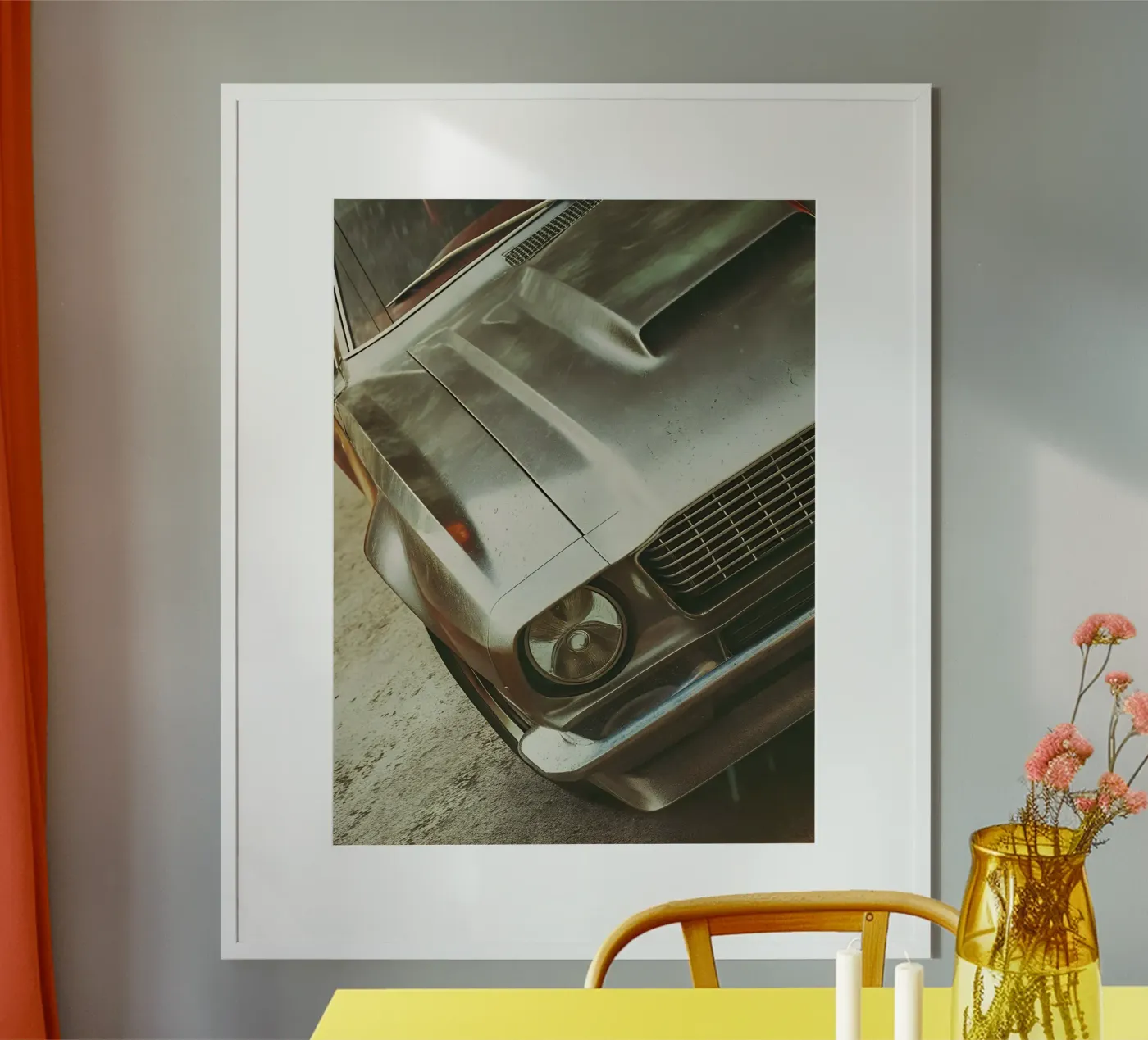 Classic Car Details Poster von CAR EDITION