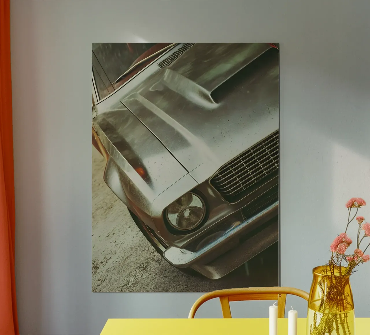 Oldtimer Details Poster von CAR EDITION