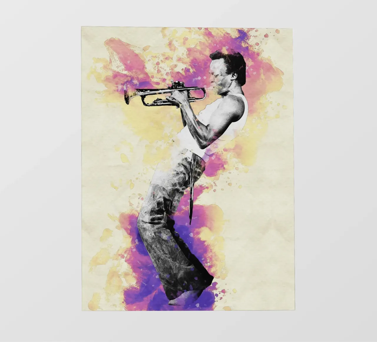 Sbaffo Miles Davis pellicola backlit da Gunawan Rb