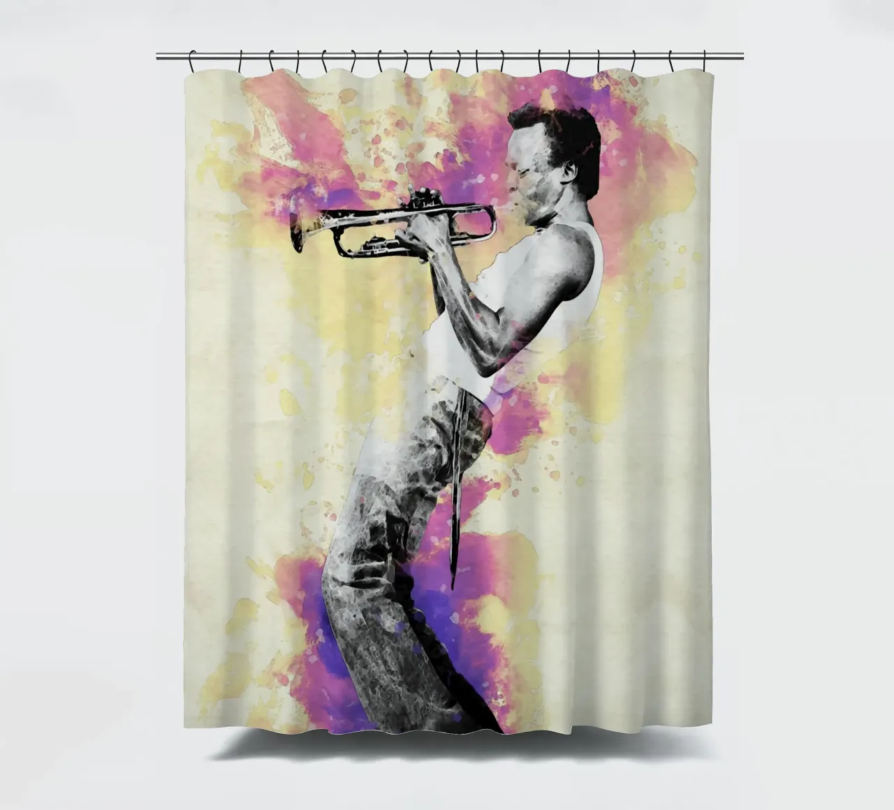 Sbaffo Miles Davis tenda da doccia da Gunawan Rb