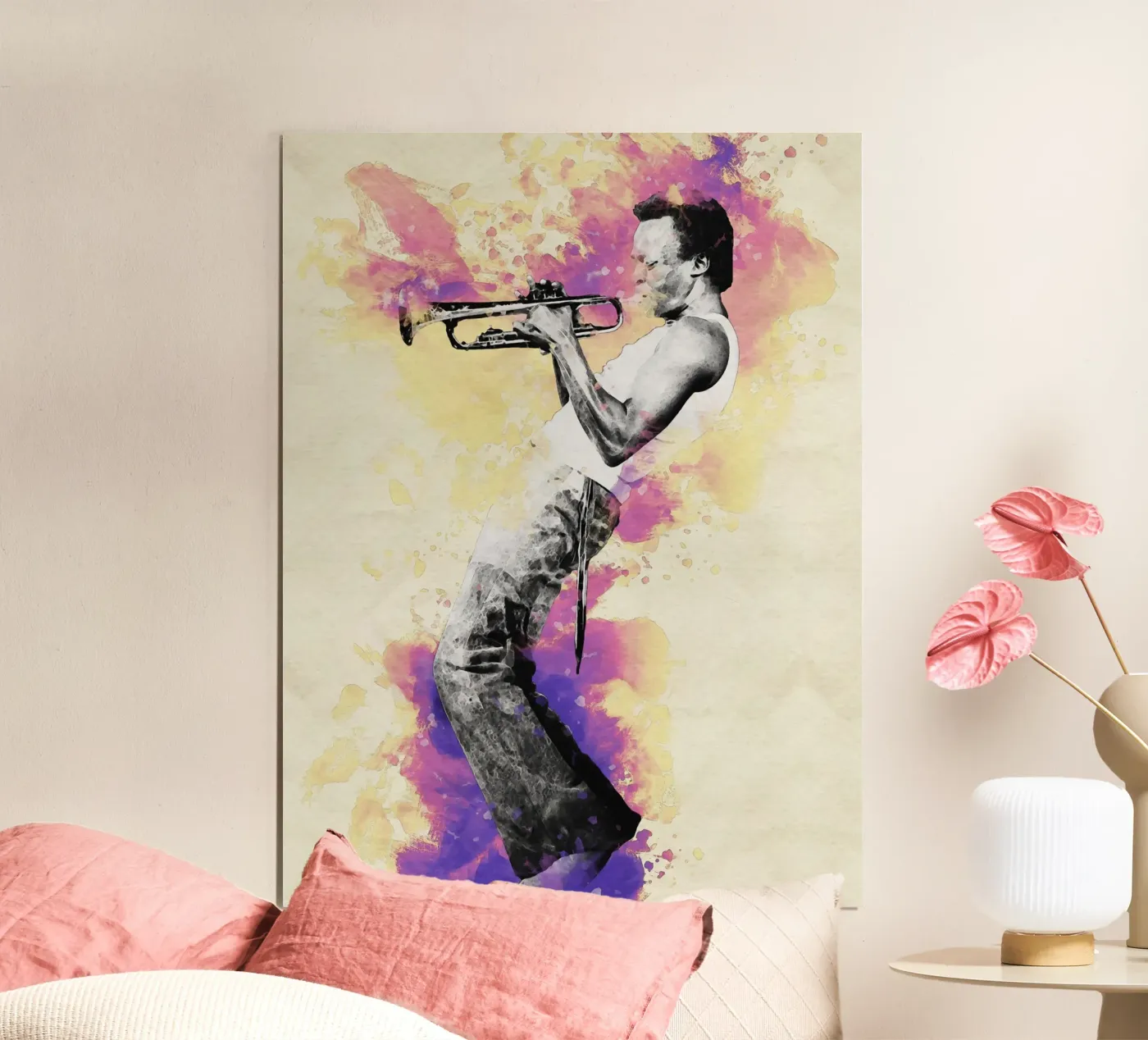 Sbaffo Miles Davis poster da Gunawan Rb