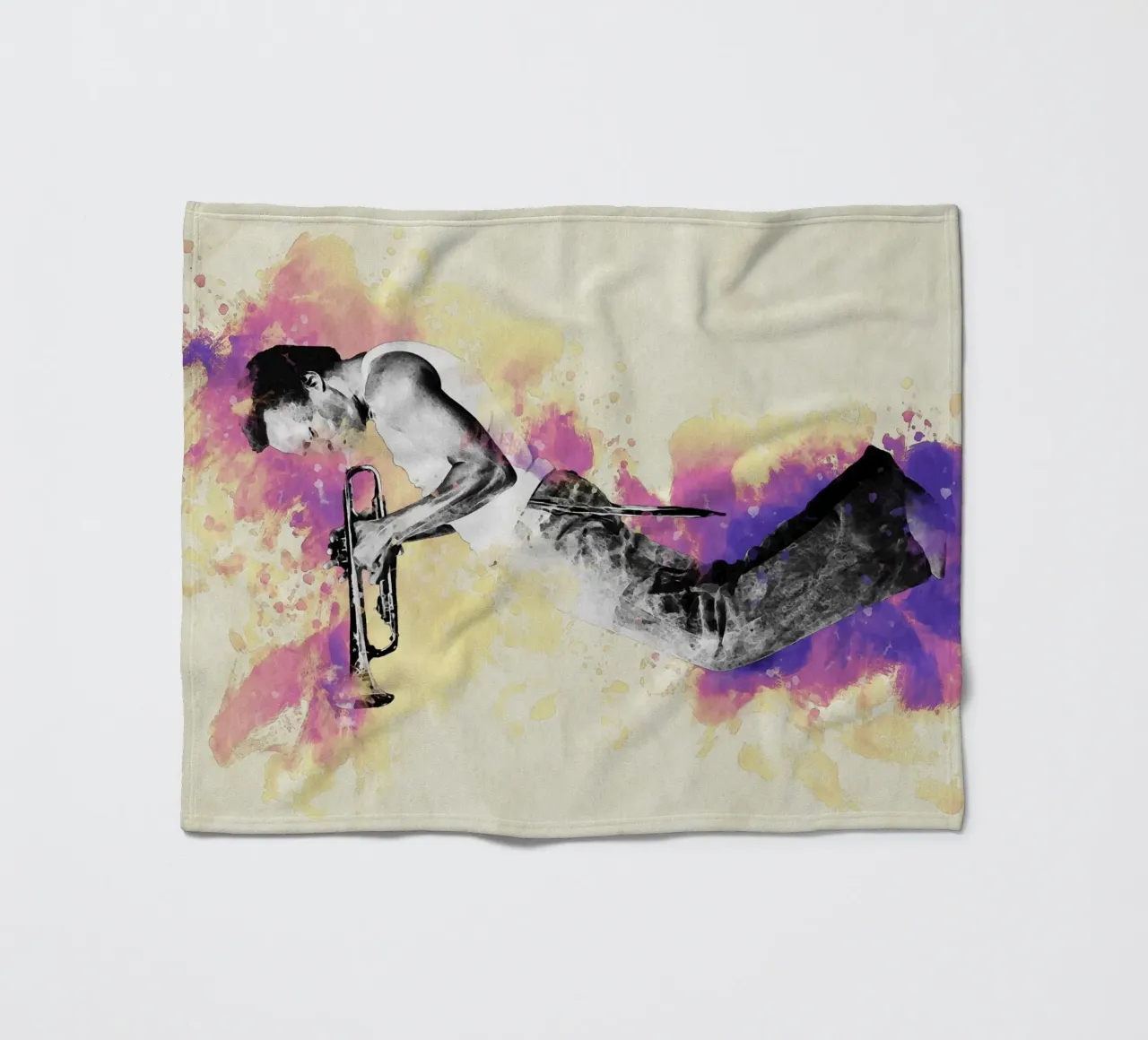 Sbaffo Miles Davis coperta in pile da Gunawan Rb