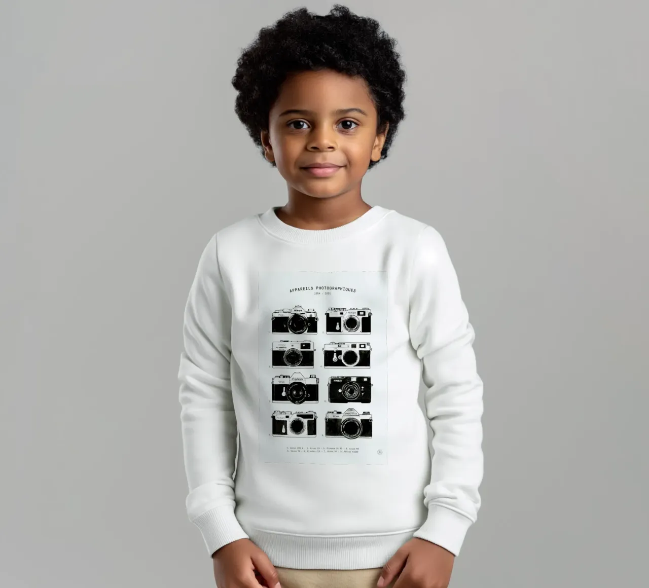 Appareils Photographiques no border felpa bambino da Florent Bodart