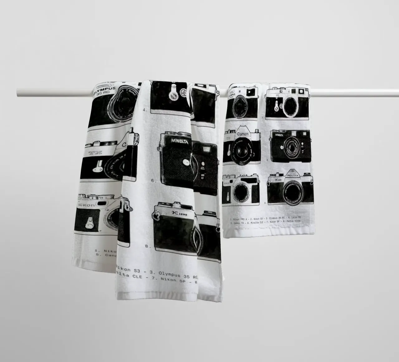 Appareils Photographiques no border asciugamano da bagno da Florent Bodart