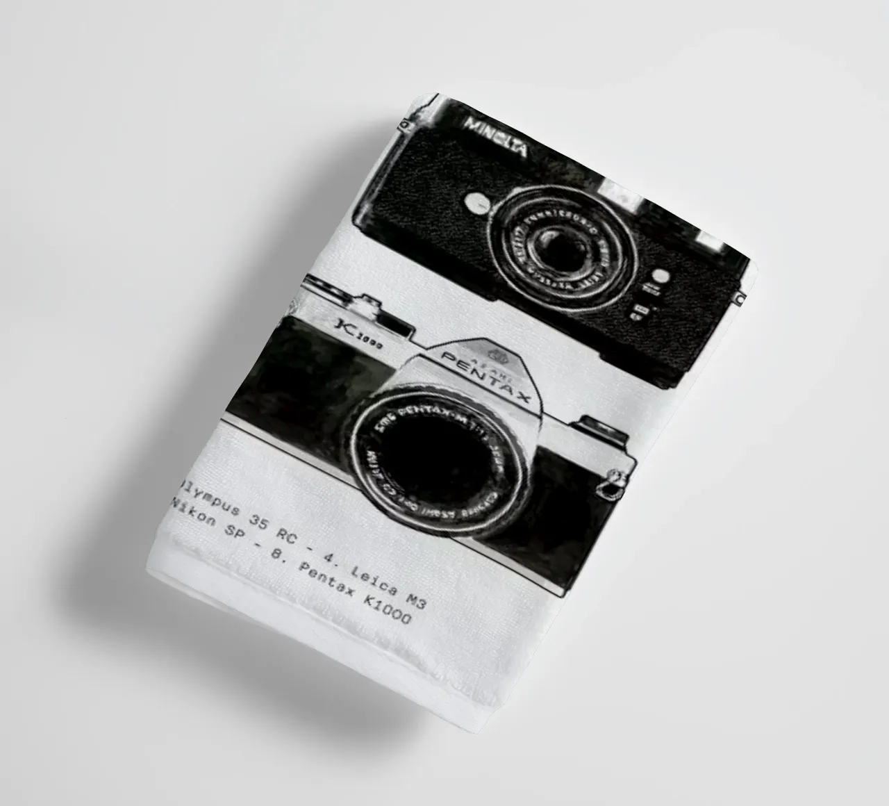 Appareils Photographiques no border asciugamano da bagno da Florent Bodart