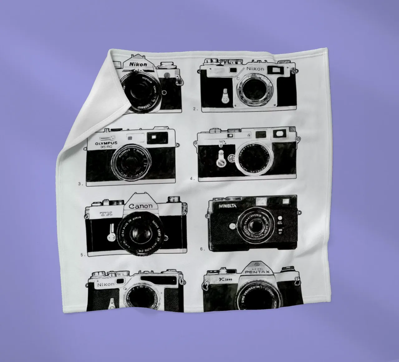 Appareils Photographiques no border coperta in pile da Florent Bodart