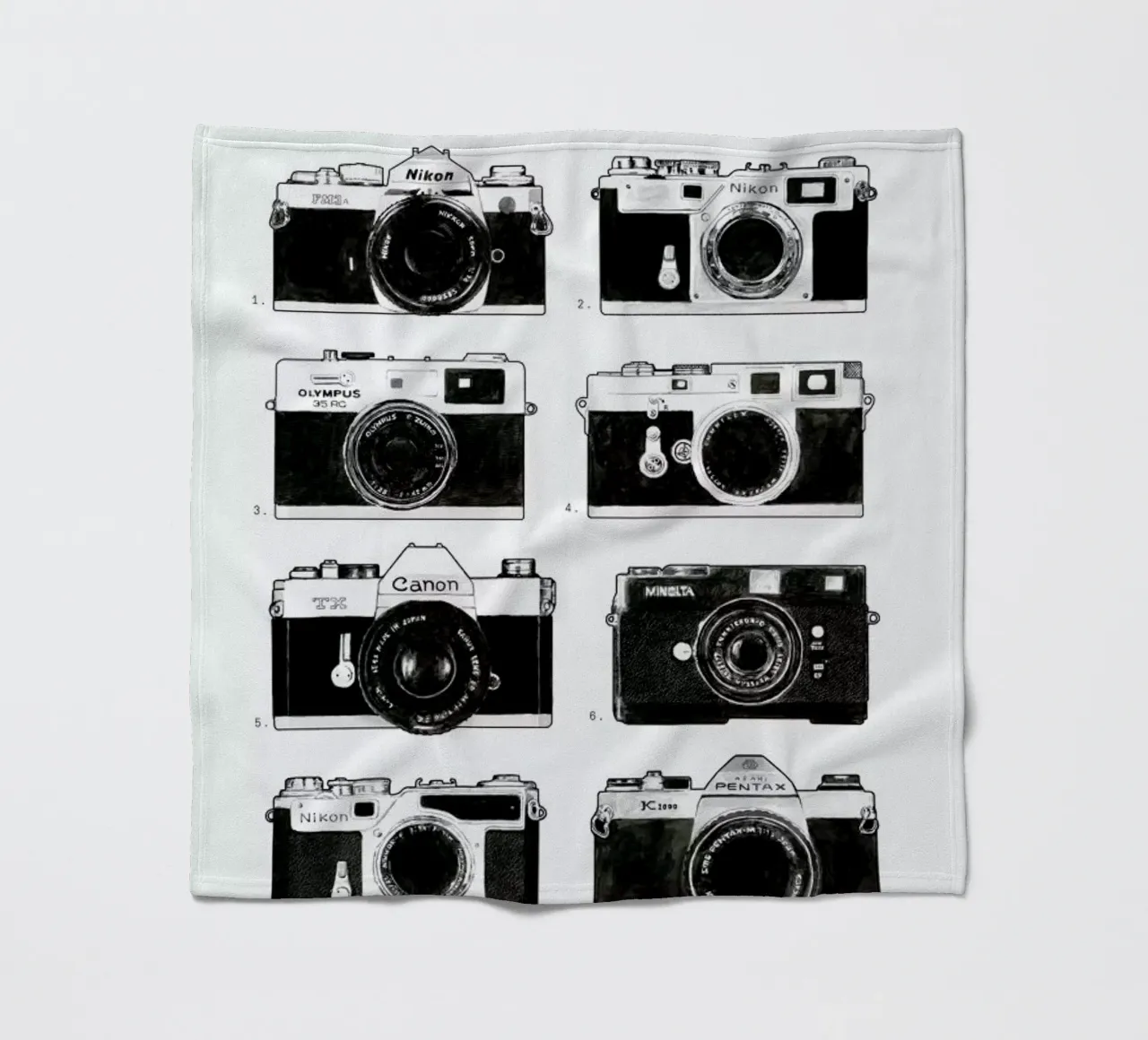 Appareils Photographiques no border coperta in pile da Florent Bodart