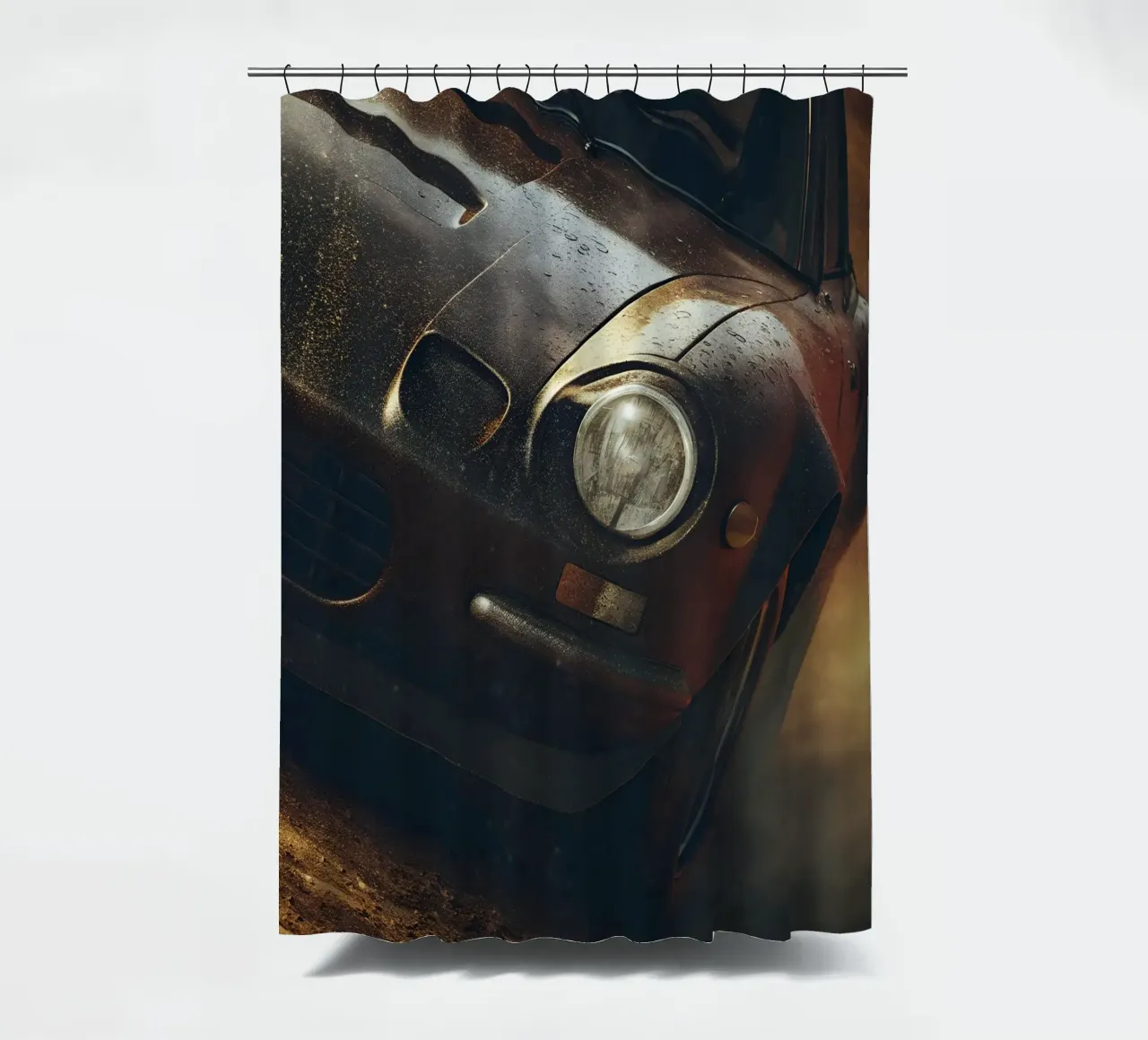 Classic cars shower curtain by CAR EDITION