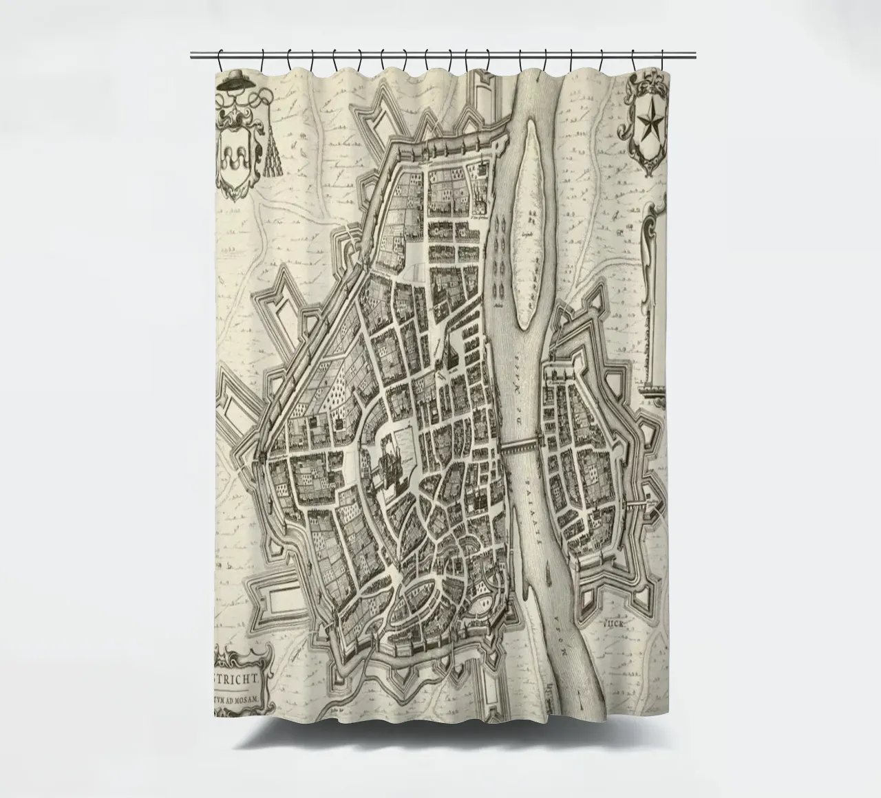 Maastricht, The Netherlands, 1652 tenda da doccia da Artokoloro Quint Lox Ltd