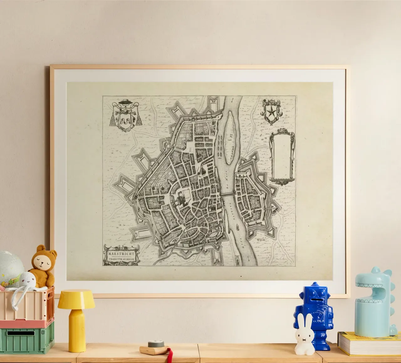 Maastricht, The Netherlands, 1652 carta hahnemühle da Artokoloro Quint Lox Ltd