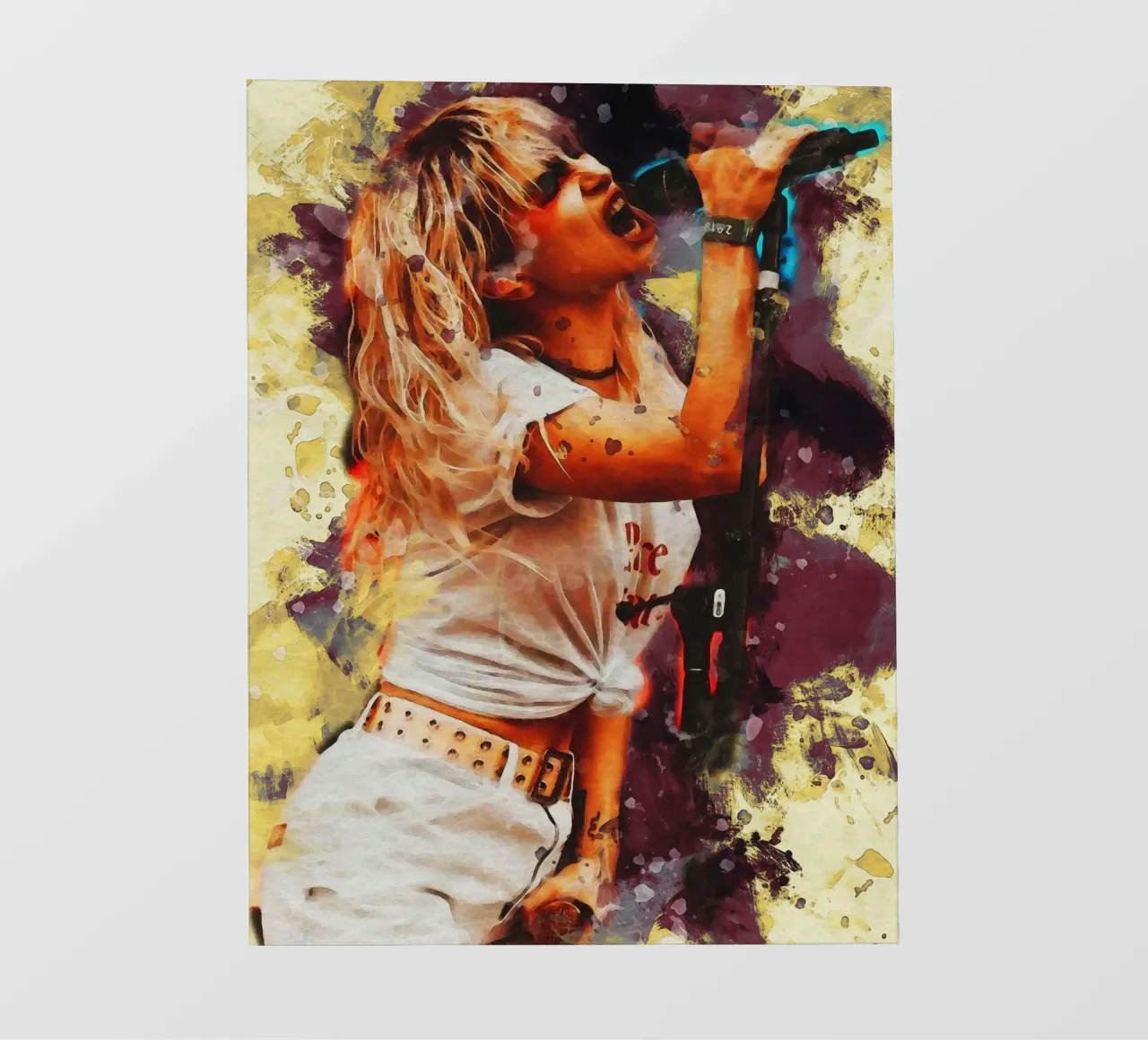 Sbaffo di Hayley Williams telo in pvc da Gunawan Rb