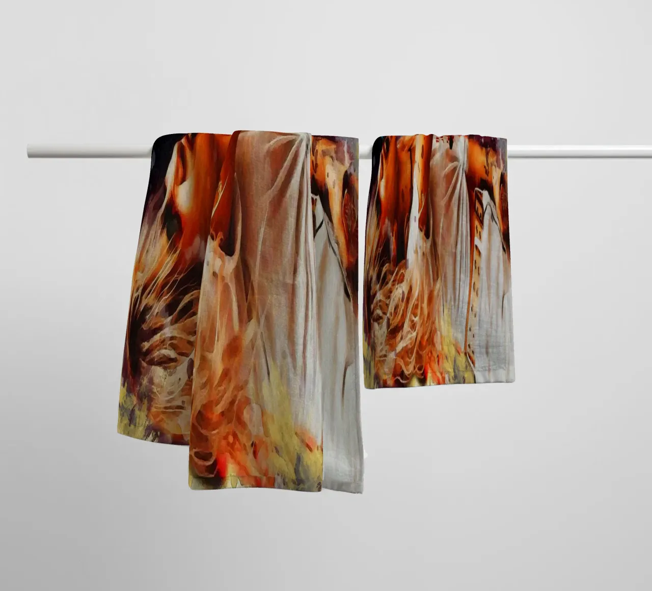 Smudge of Hayley Williams towel by Gunawan Rb