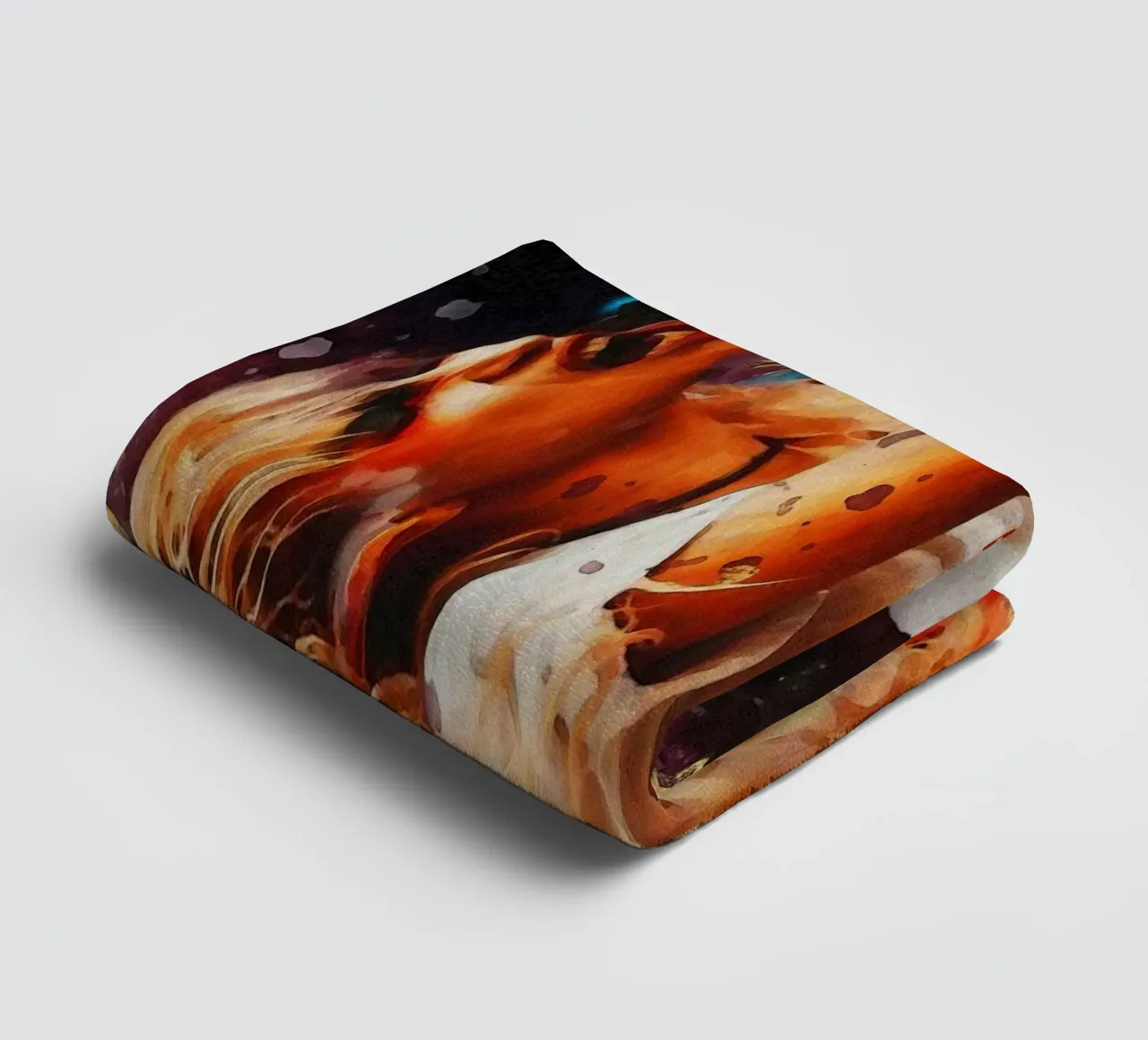 Smudge of Hayley Williams towel by Gunawan Rb