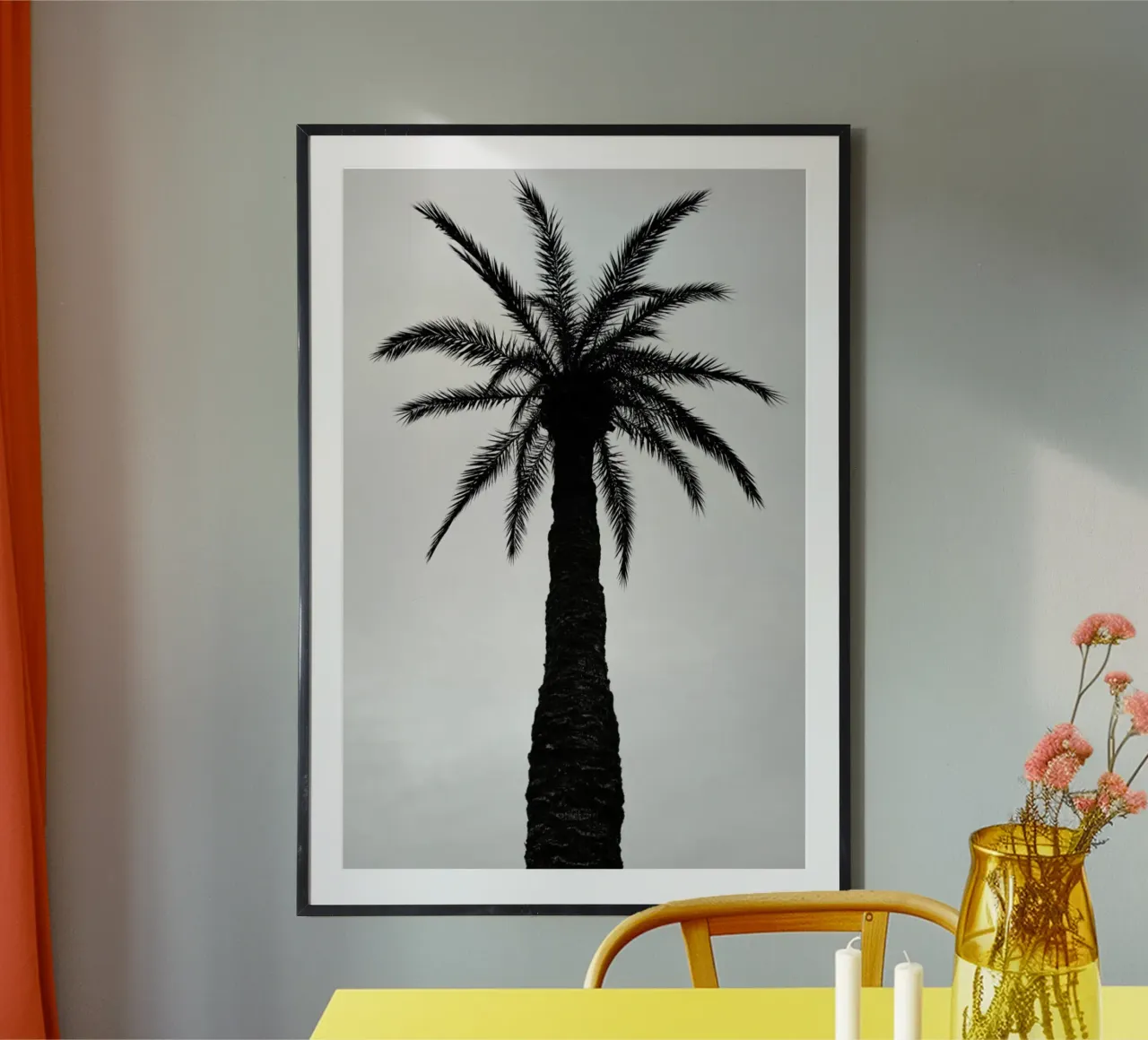 Palm Love Hahnemühle von Sebastian Hilgetag