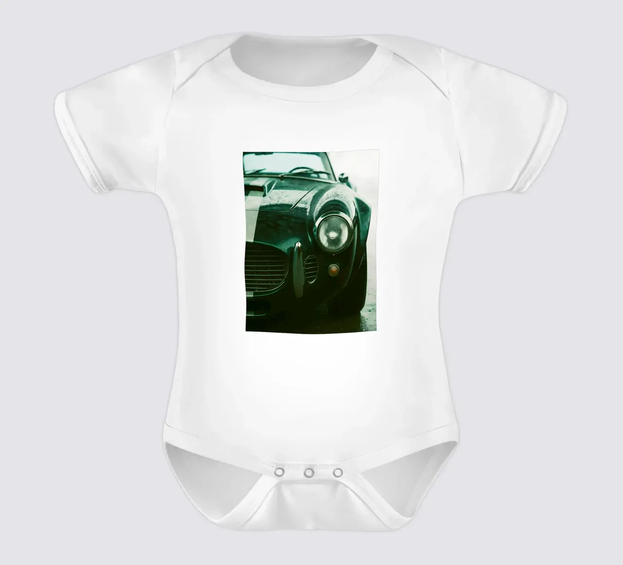 Oldtimer Kurzarm Babybody von CAR EDITION