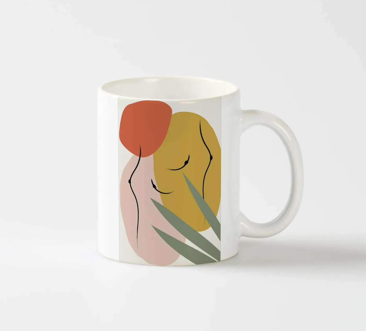 Strength ceramic mug by Pure