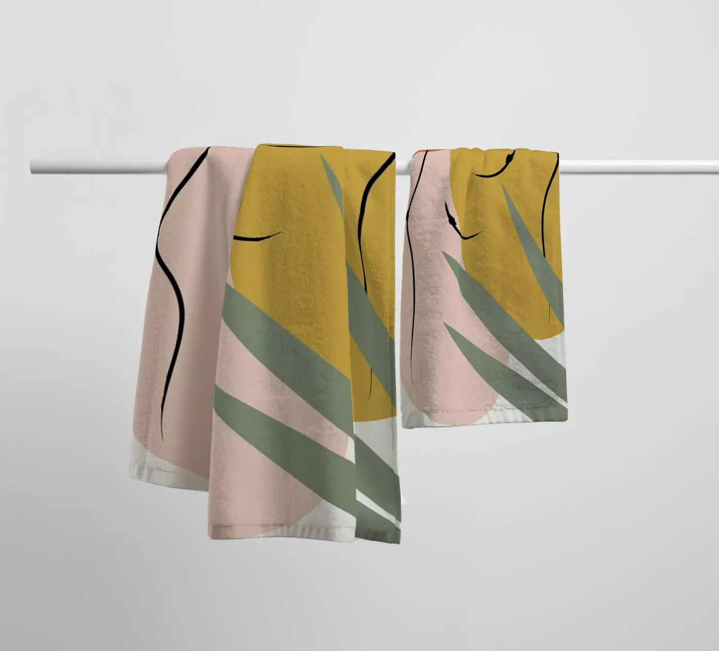 Strength badhanddoek van Pure