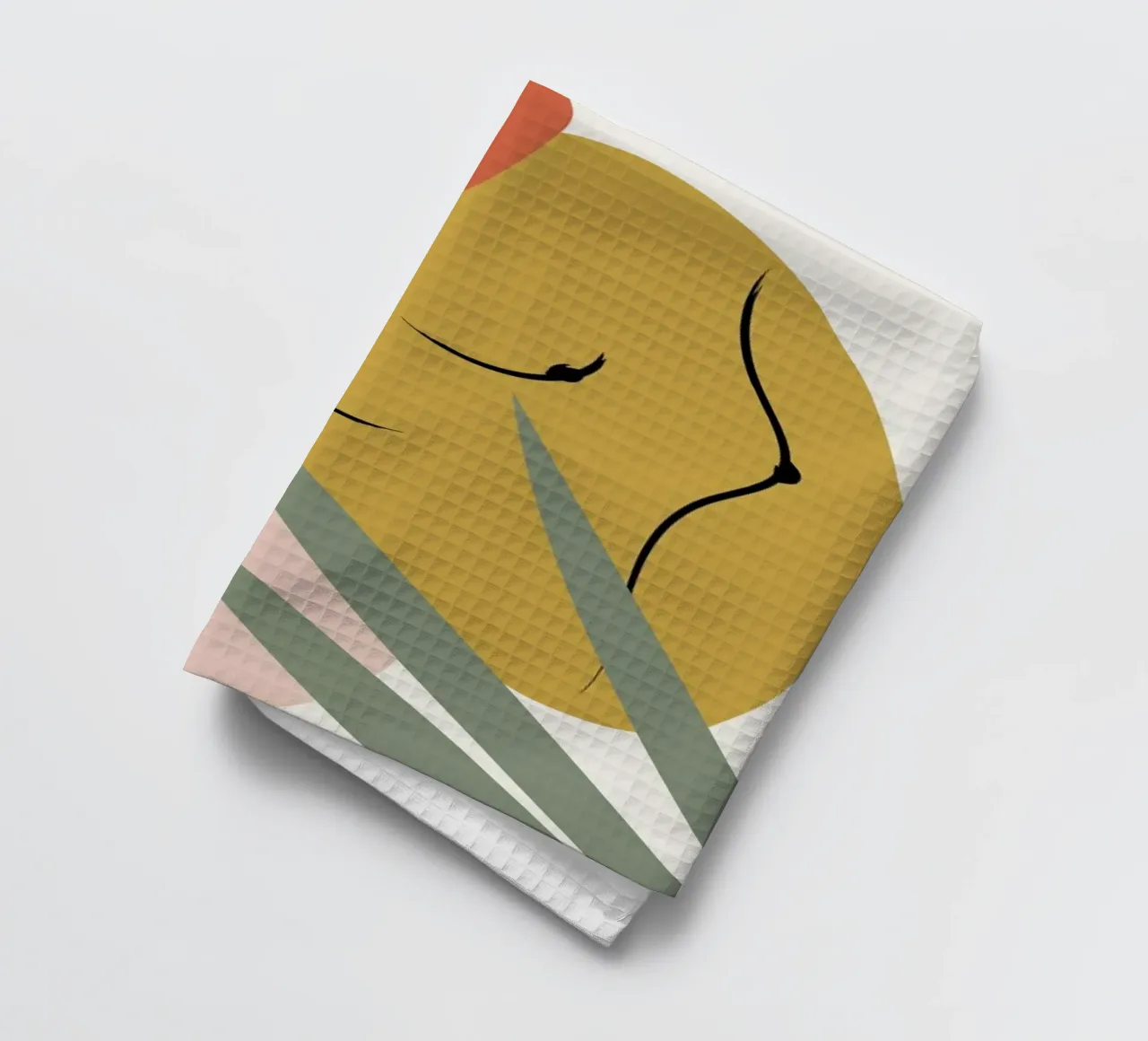 Strength tea towel by Pure
