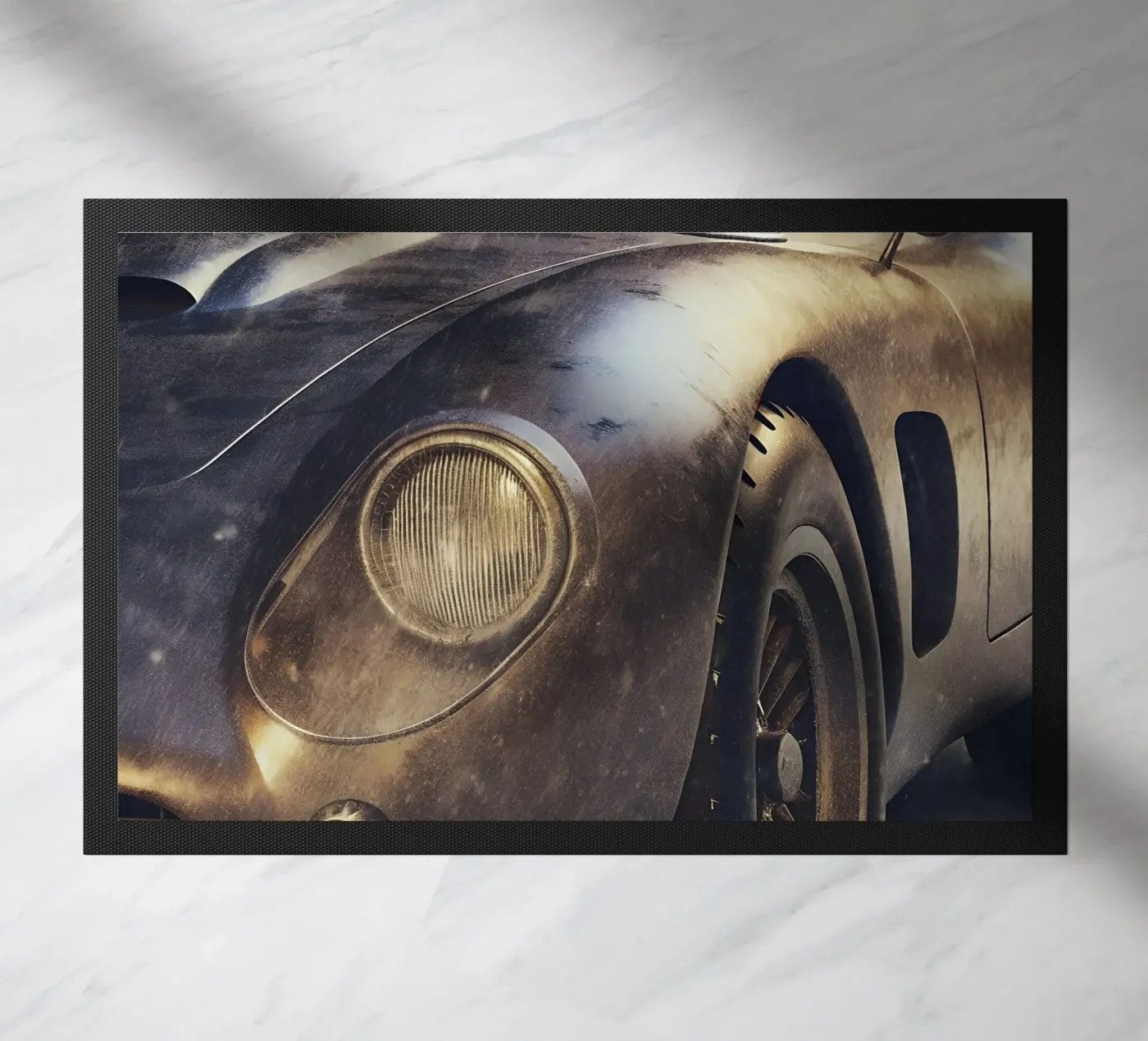 Drak vibes Oldtimer Fußmatte von CAR EDITION