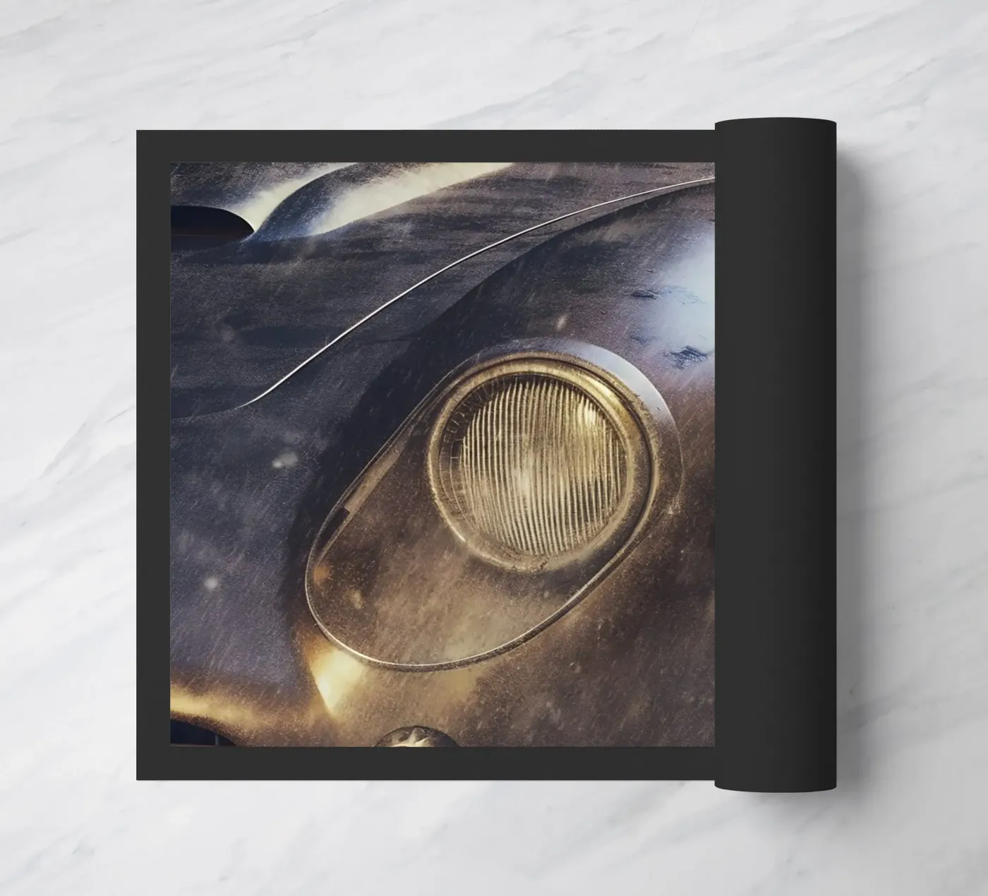 Drak vibes Oldtimer Fußmatte von CAR EDITION