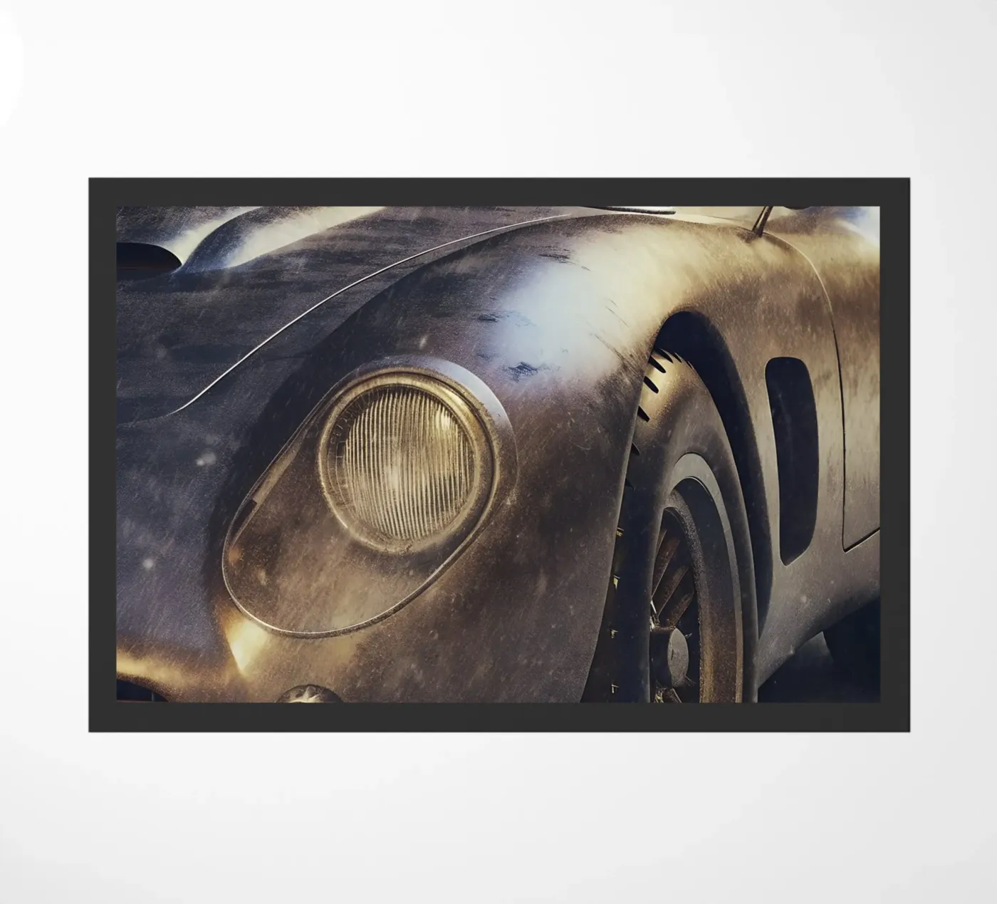 Drak vibes Oldtimer Fußmatte von CAR EDITION