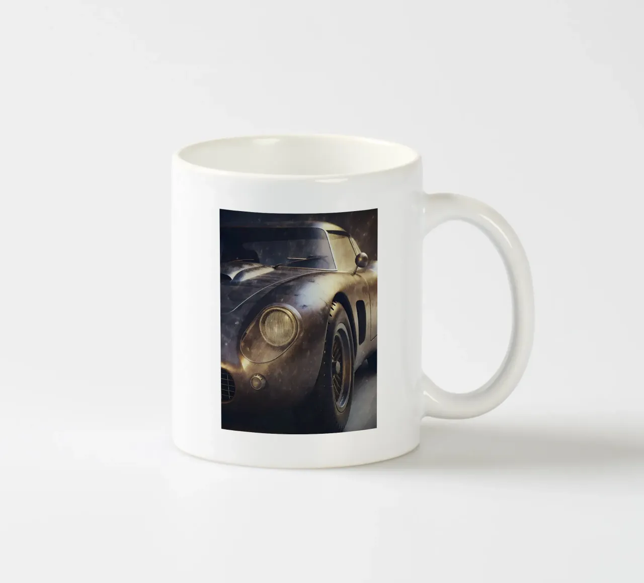 Drak vibes Oldtimer Keramik Tasse von CAR EDITION