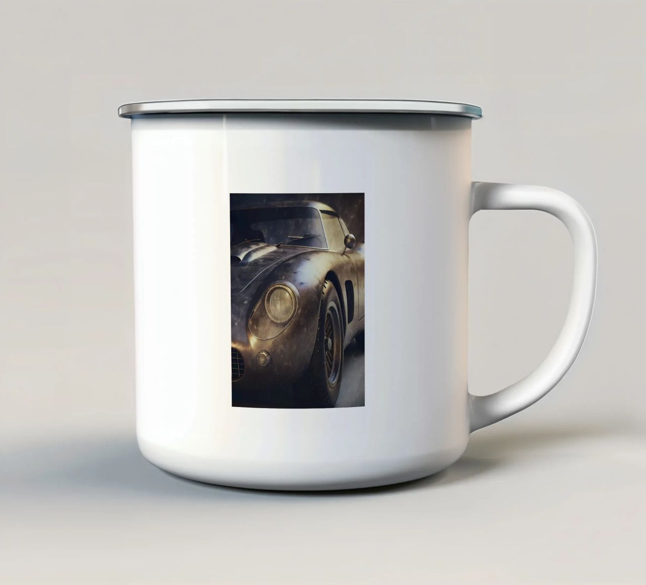 Drak vibes Auto d'epoca tazza in smalto da CAR EDITION