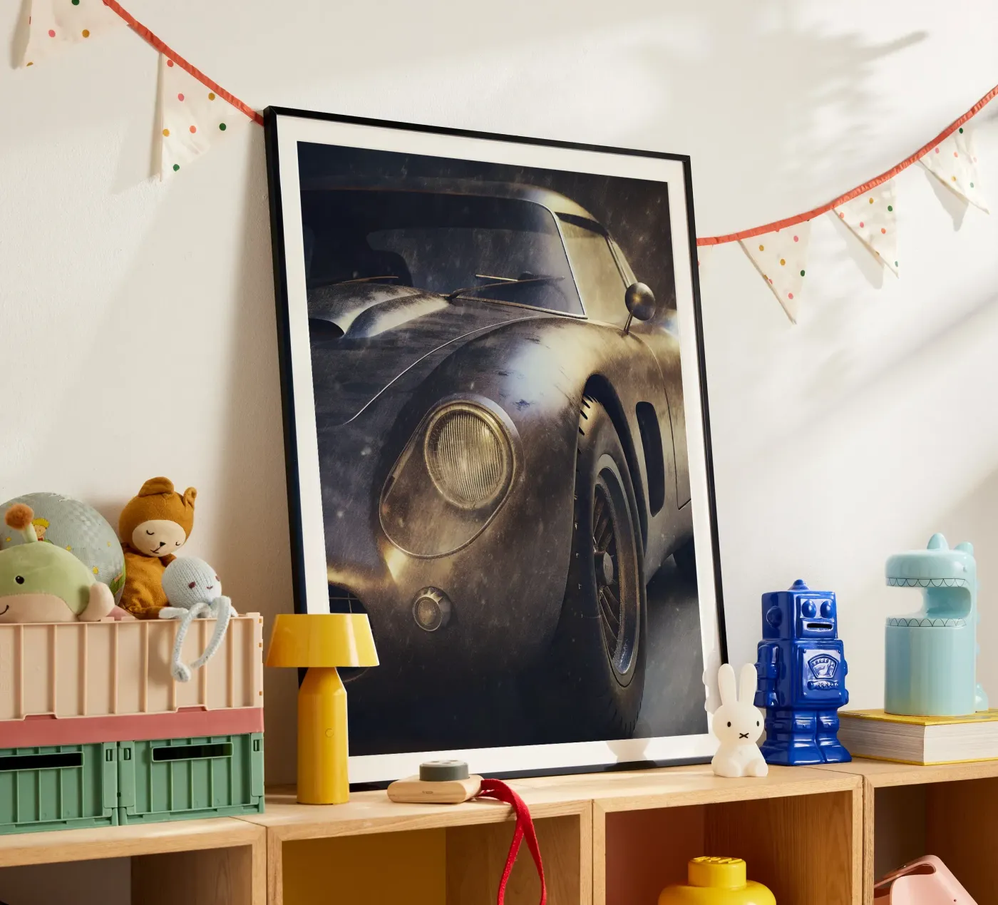 Drak vibes Oldtimer Poster von CAR EDITION