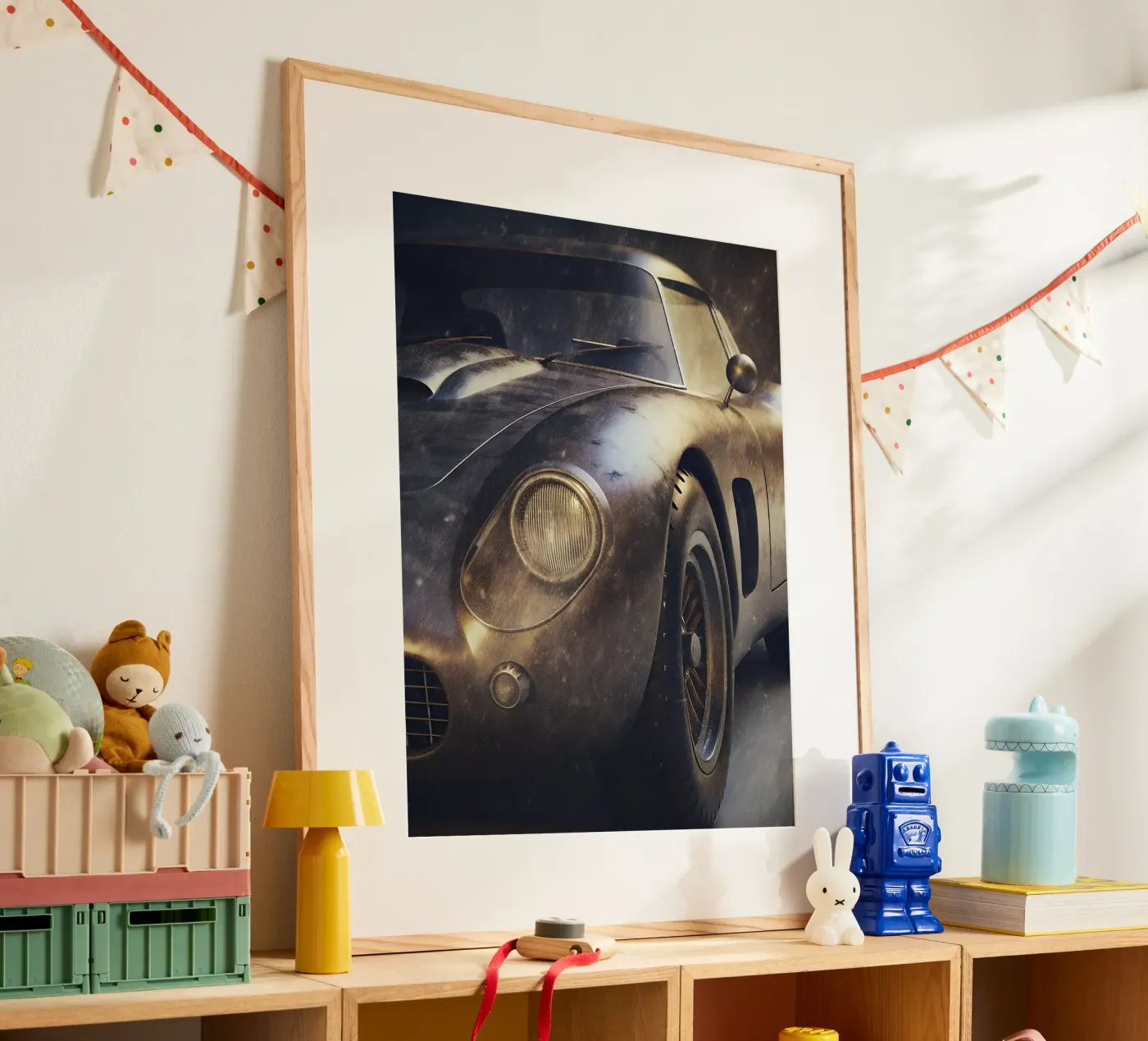 Drak vibes Oldtimer Poster von CAR EDITION