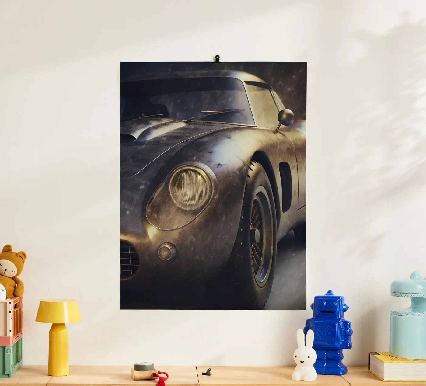 Drak vibes Oldtimer Poster von CAR EDITION