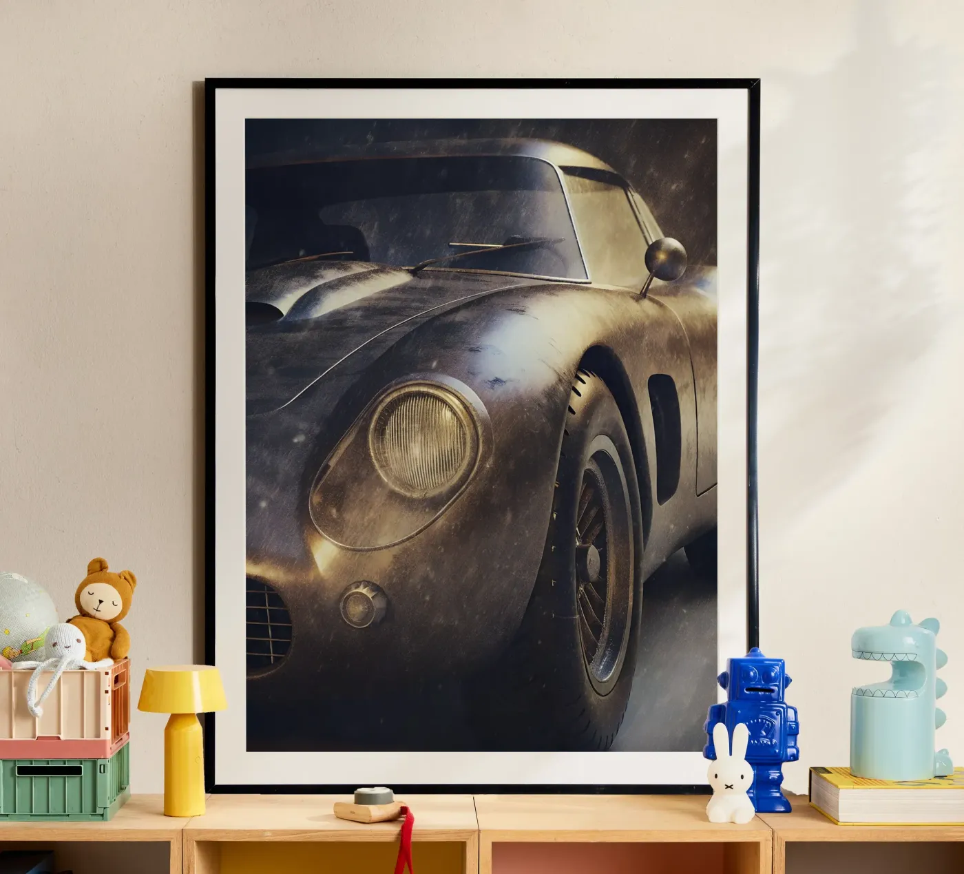 Drak vibes Oldtimer Poster von CAR EDITION