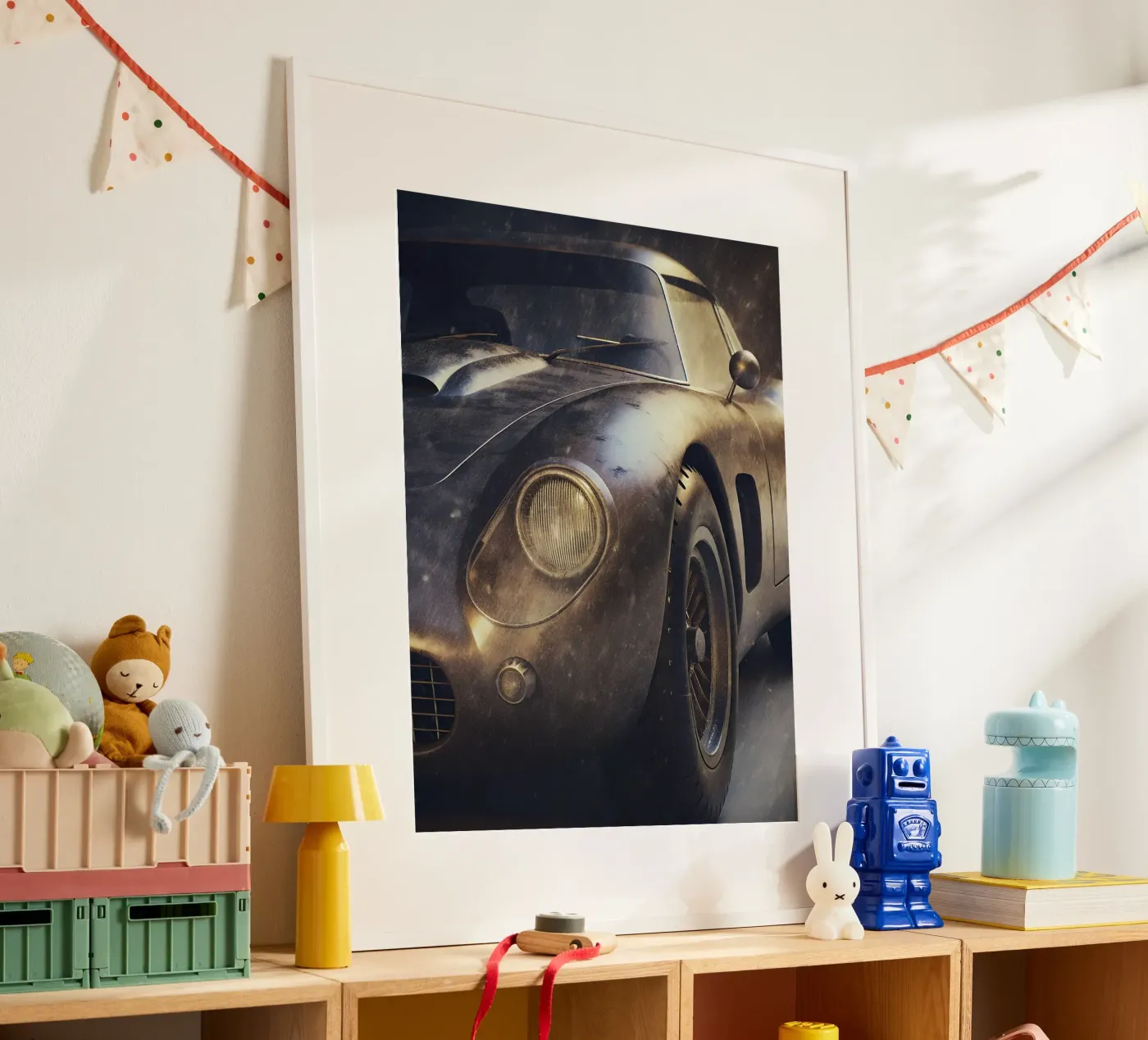 Drak vibes Oldtimer Poster von CAR EDITION