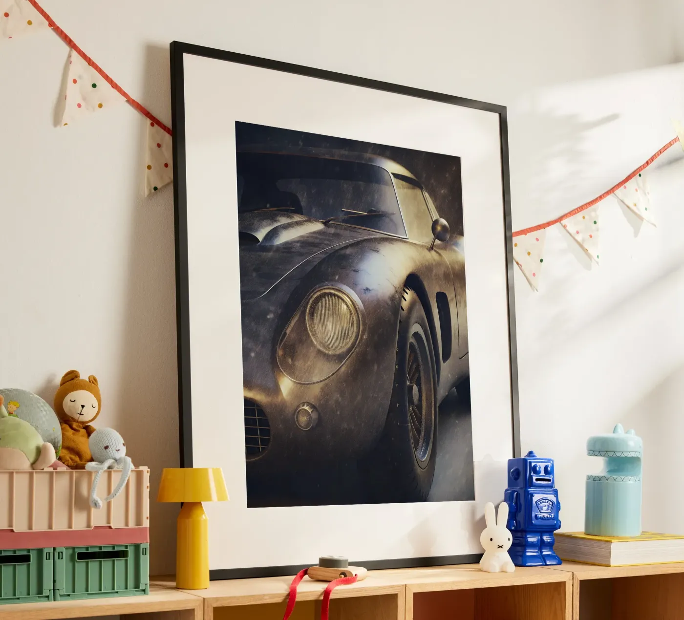 Drak vibes Oldtimer Poster von CAR EDITION